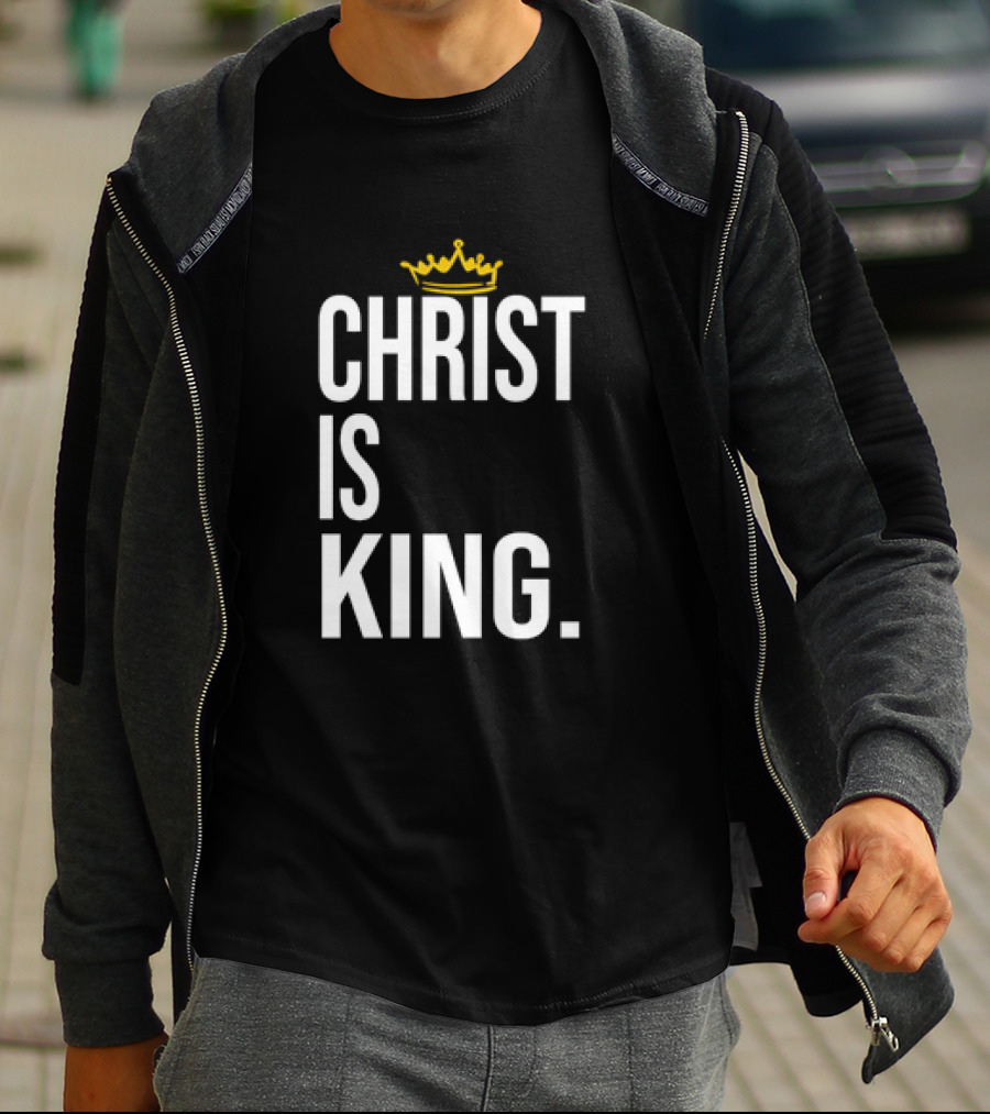 Christ Is King Crown T-Shirt