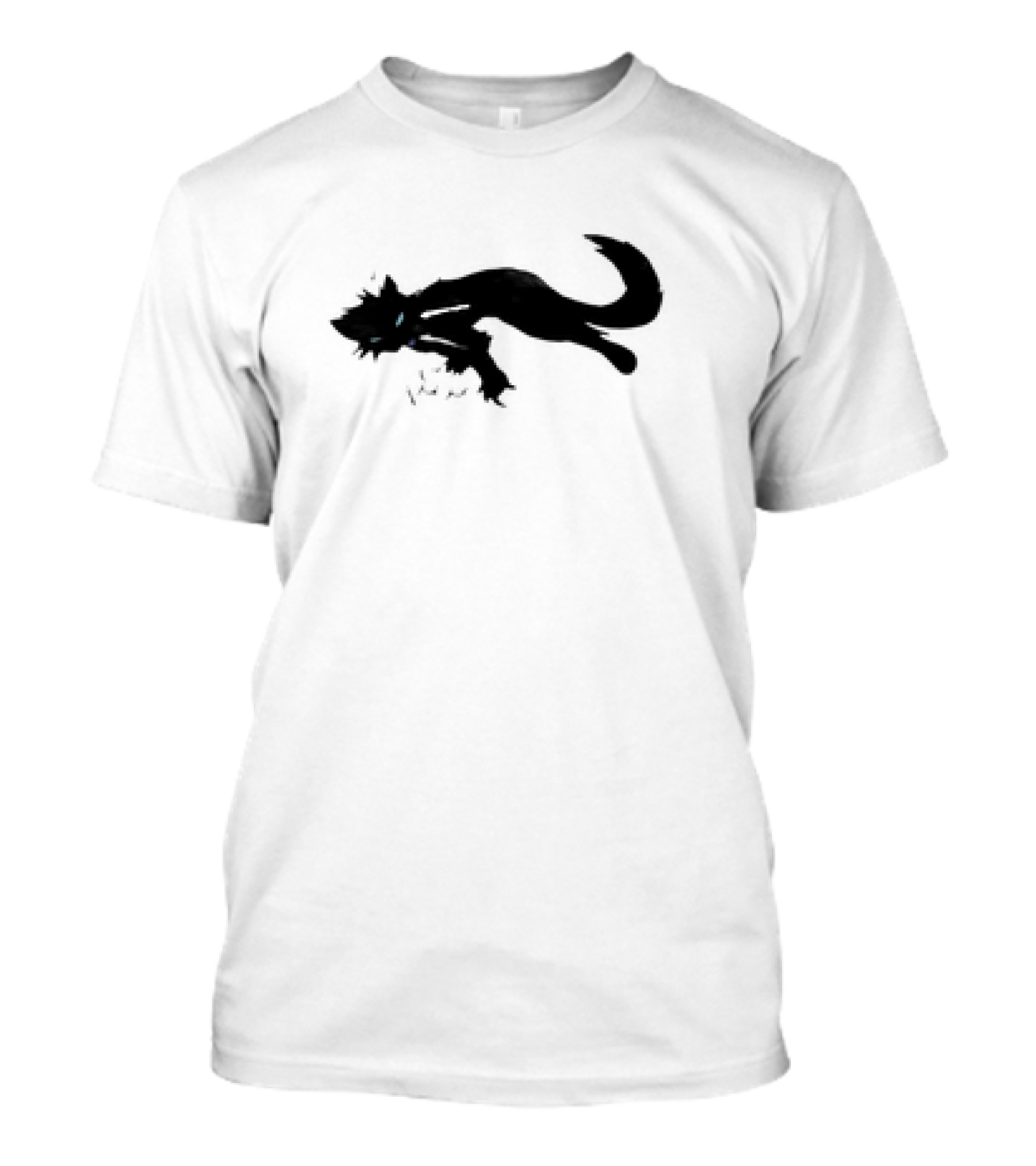 Scourge Cat Silhouette Fw Black Feline T-Shirt