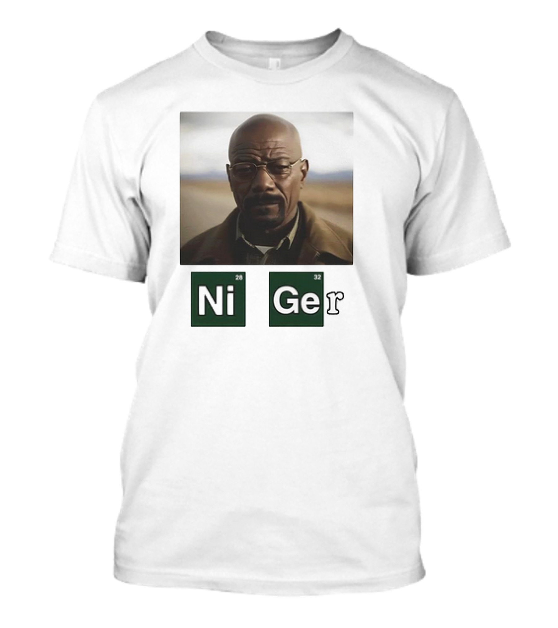Ni Ger Nickel Germanium Breaking Bad Iconic Scene Meme T-Shirt