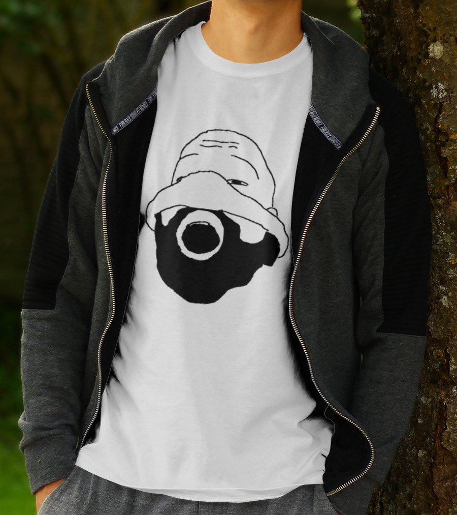 Ye Kanye West Nitrous Mask Drawing T-Shirt