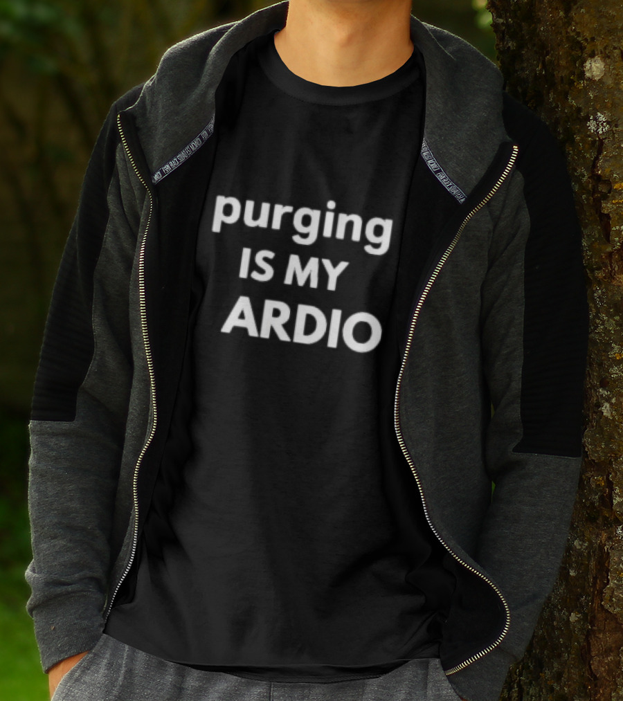 Purging Is My Cardio Fitness Humor T-Shirt