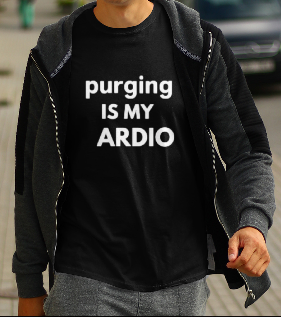 Purging Is My Cardio Fitness Humor T-Shirt