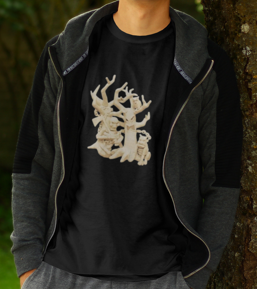 Spooky Woods Woodland Haunted Forest Creatures T-Shirt