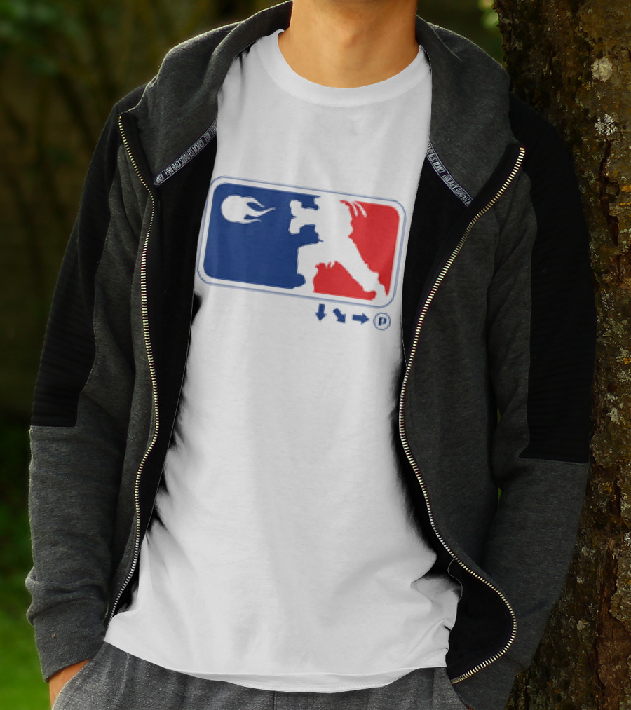 Street Fighter Video Game League Player Moves T-Shirt