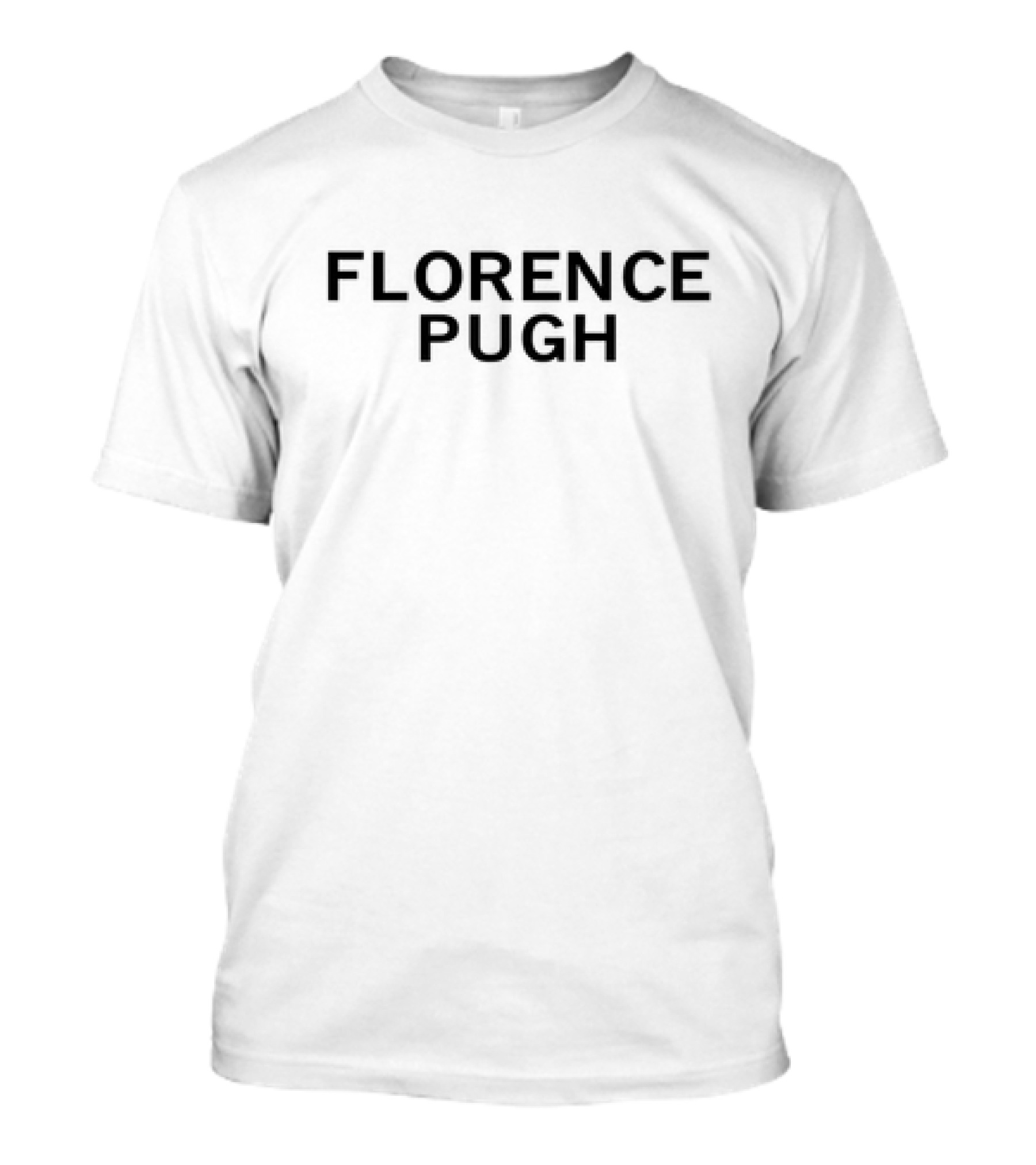 Florence Pugh Bold Text Minimalist T-Shirt