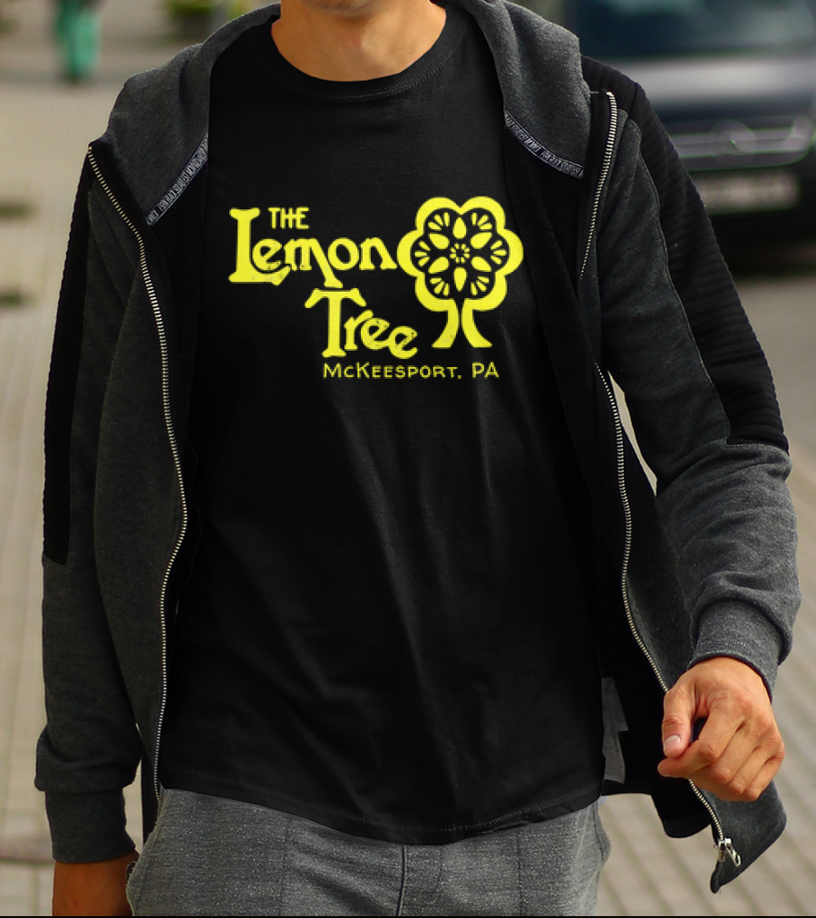 The Lemon Tree McKeesport PA Retro Floral T-Shirt