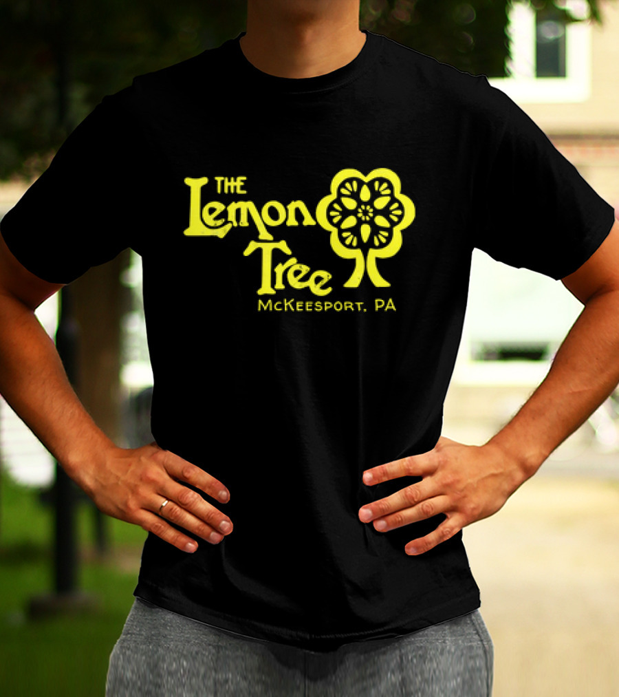 The Lemon Tree McKeesport PA Retro Floral T-Shirt