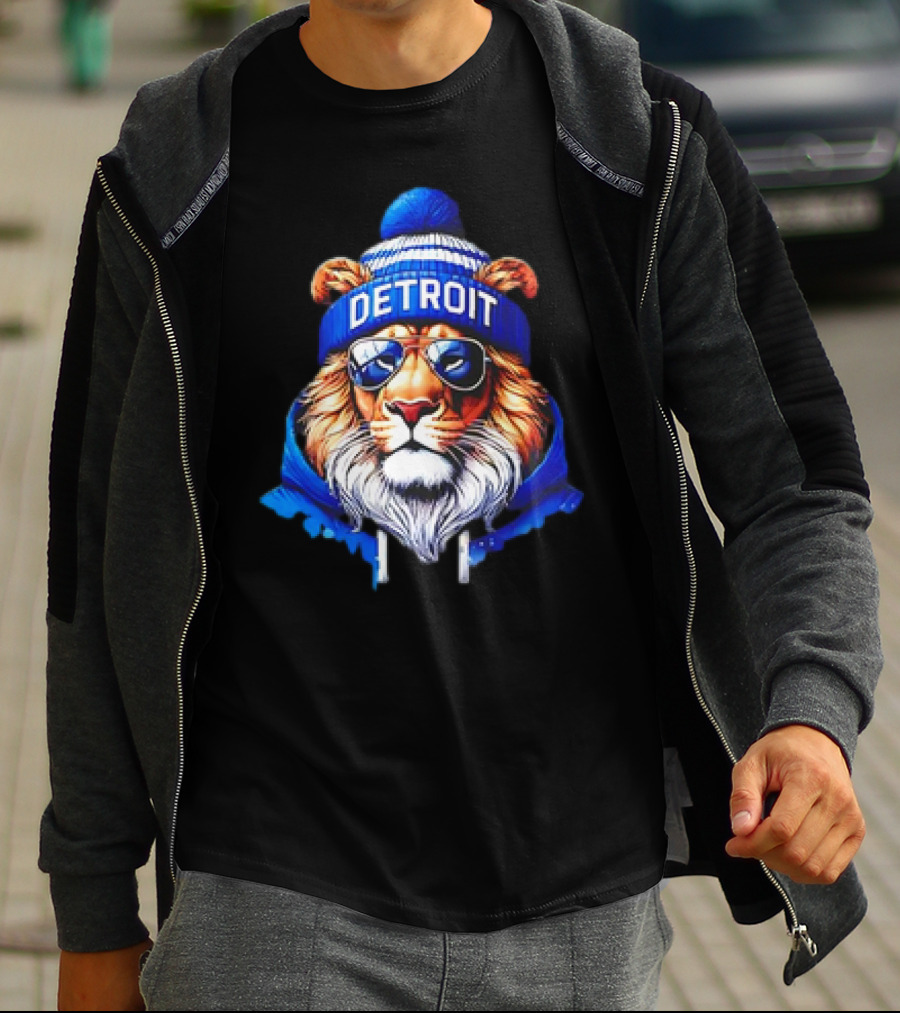Cool Detroit Lions Football T-Shirt