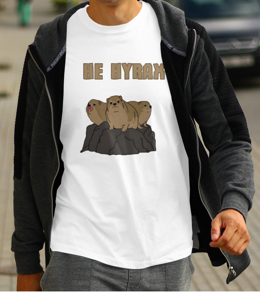 HE HYRAX Cute Angry Meme T-Shirt