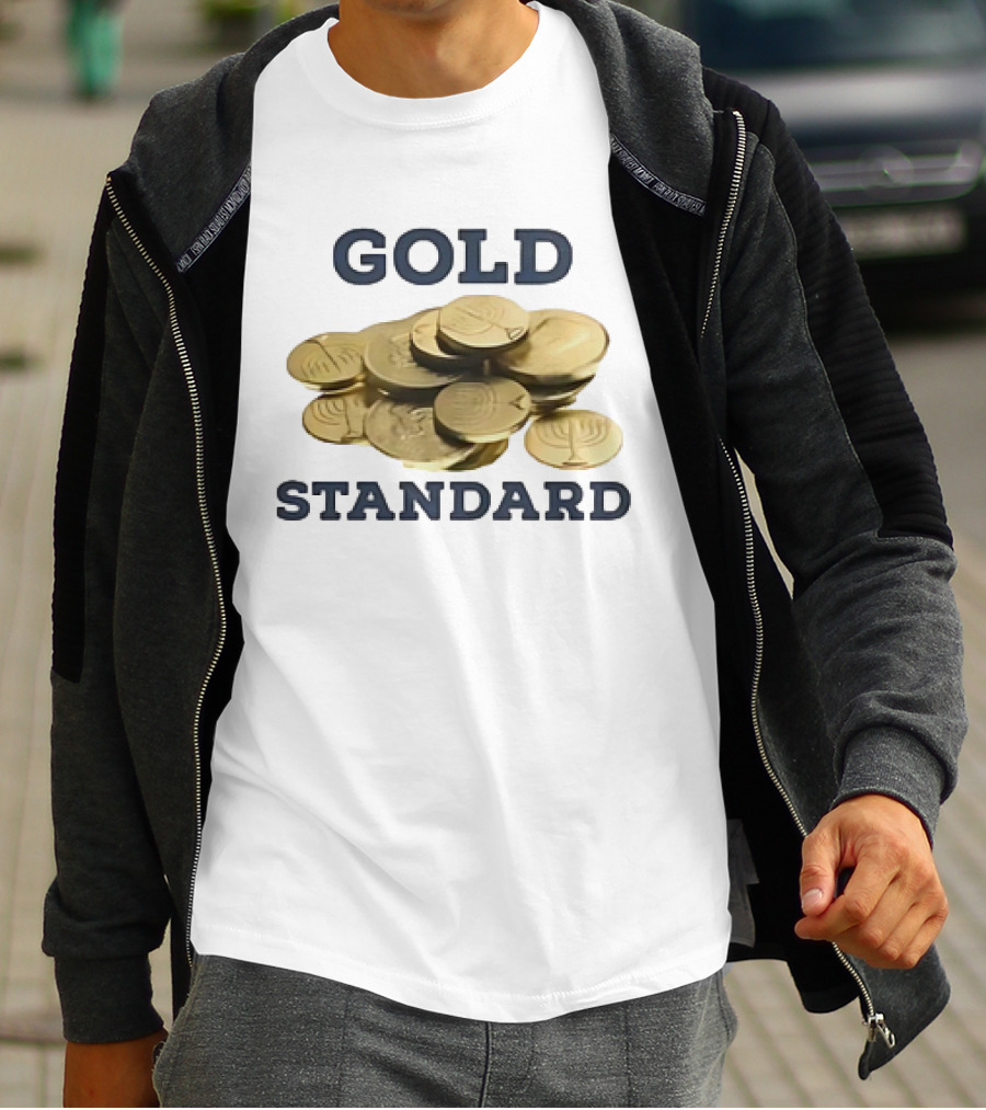 Gold Standard Ugly Americans Coins T-Shirt