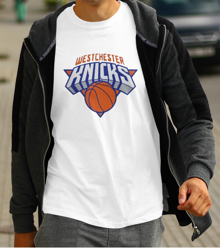 Westchester Knicks Basketball Emblem T-Shirt