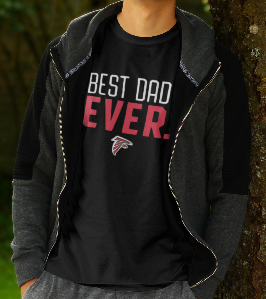 Atlanta Falcons Best Dad Ever Falcon T-Shirt