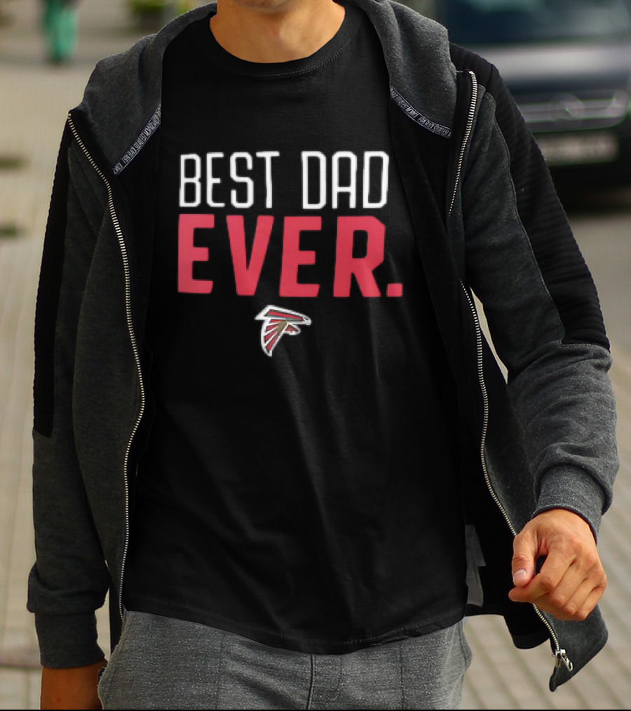 Atlanta Falcons Best Dad Ever Falcon T-Shirt