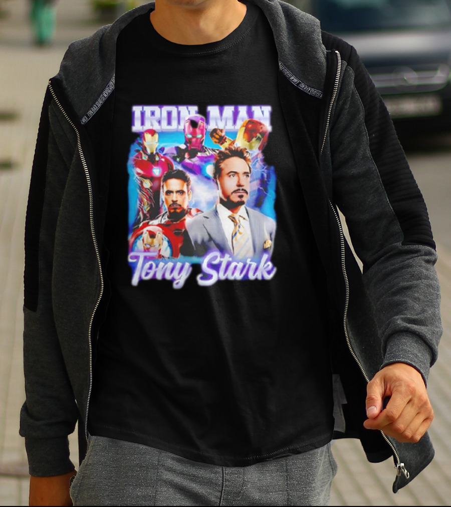 Iron Man Tony Stark Marvel Studio T-Shirt