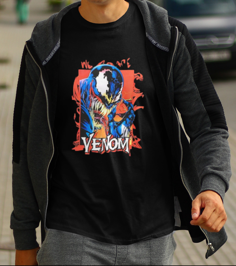 Marvel We Are Venom Featuring Iconic Venom T-Shirt