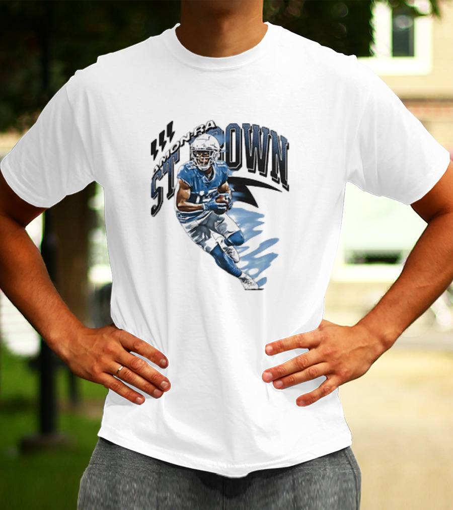 Amon-Ra St. Brown Detroit Lions NFL Football Retro Vintage T-Shirt