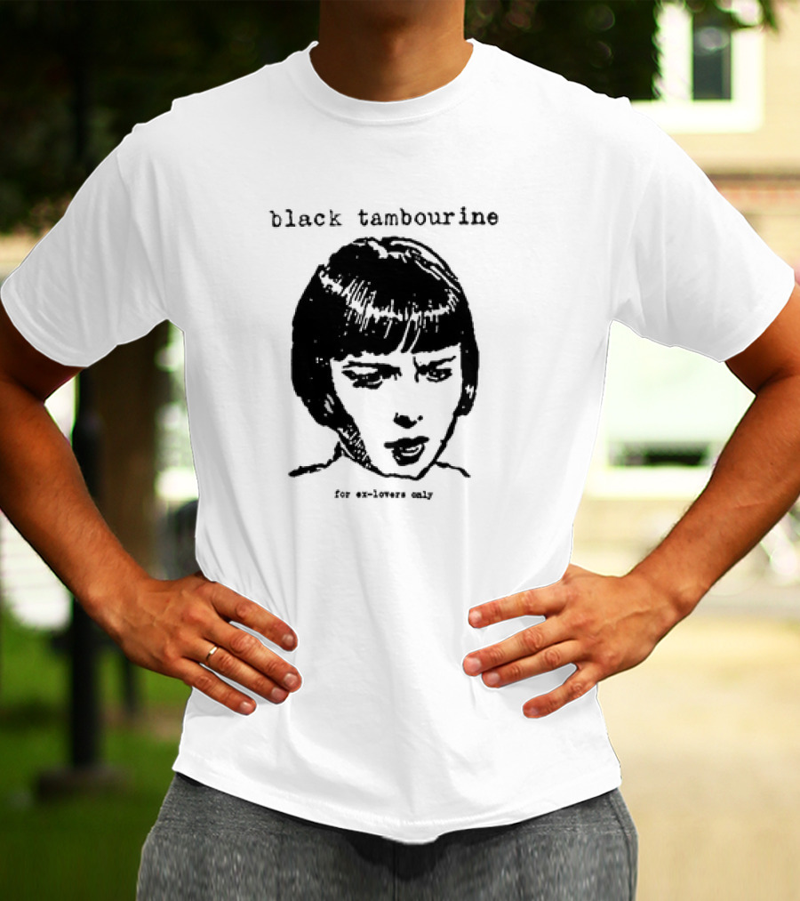 Black Tambourine For Ex Lovers Only Iconic T-Shirt