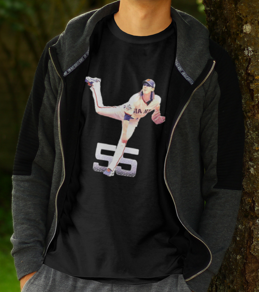 Tim Lincecum Giants Number 55 T-Shirt