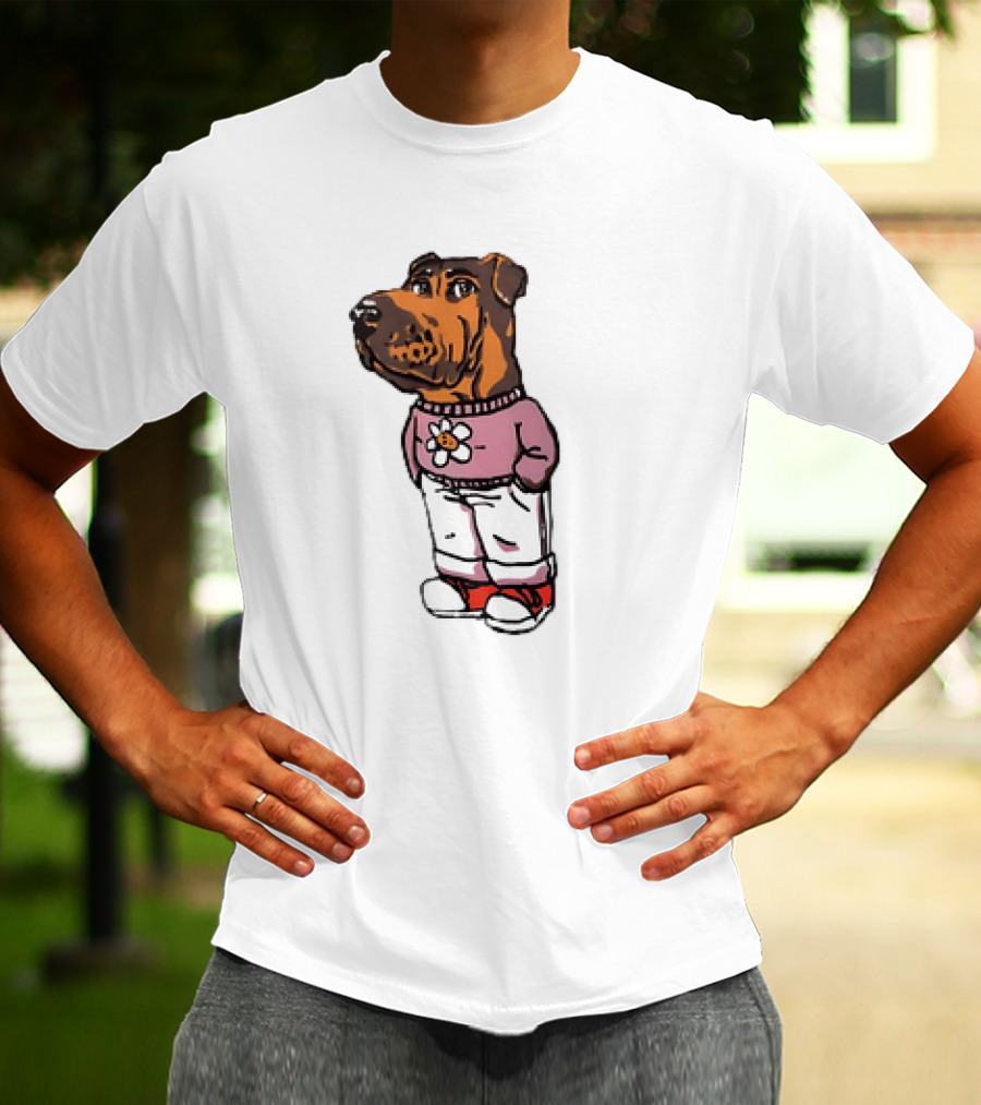 Space Dogs Chill Mable Flower T-Shirt