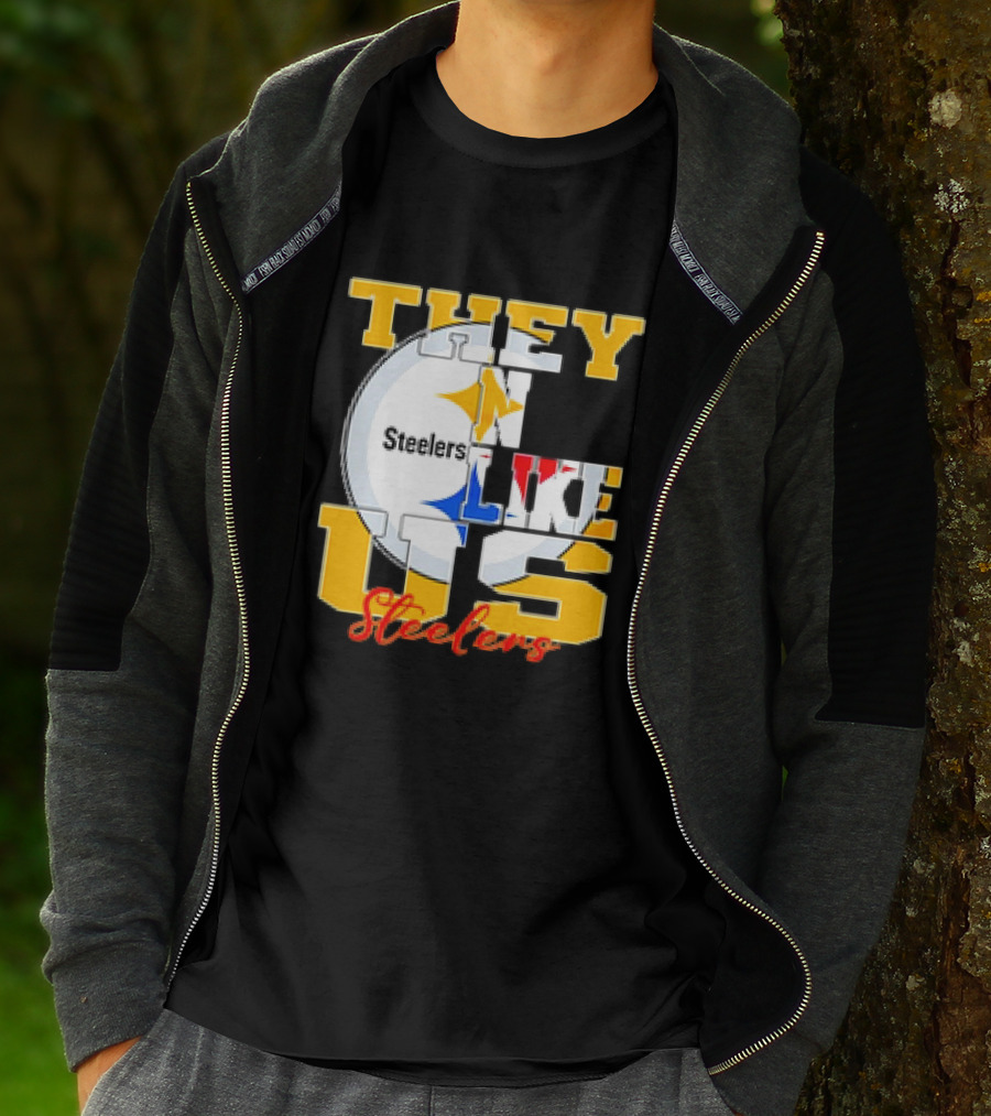 Pittsburgh Steelers NFL Football They Not Like Us T-Shirt