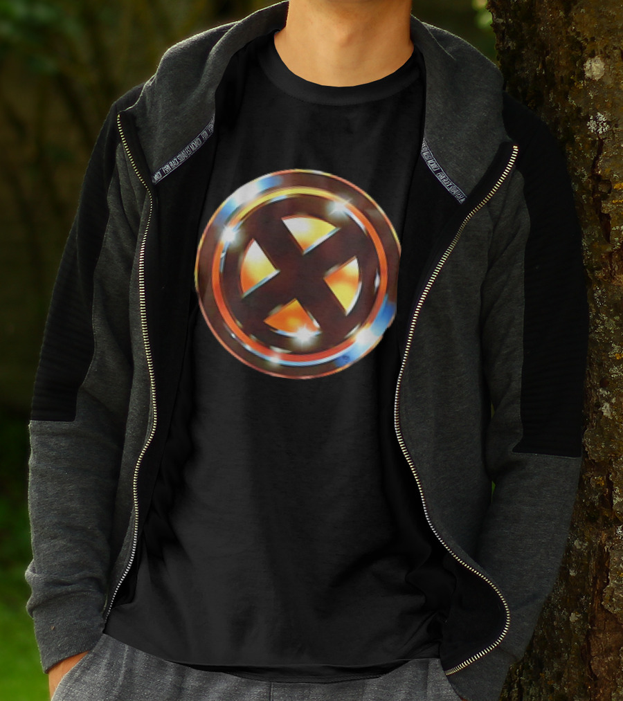 X-Men Logo X The 1989 Batman Mutants 1989 Logo Crossover T-Shirt