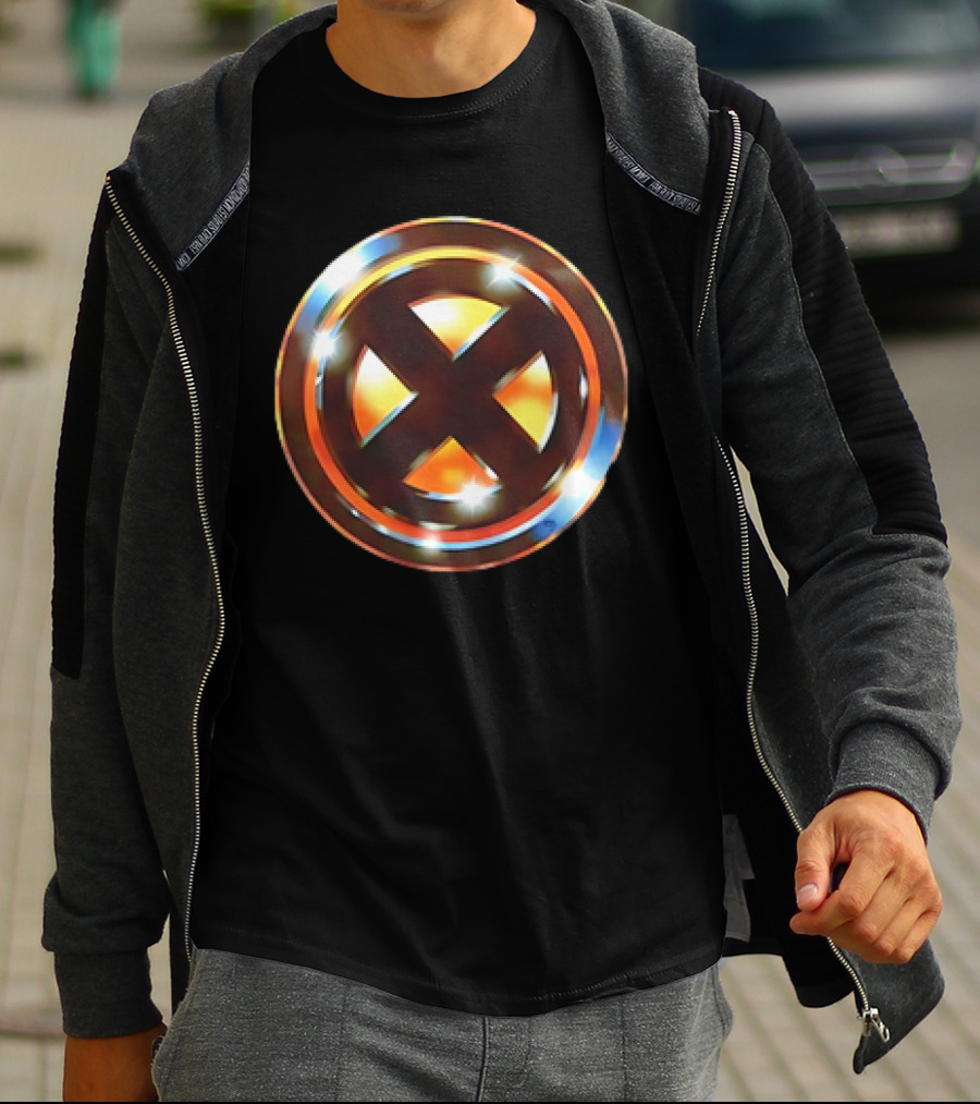 X-Men Logo X The 1989 Batman Mutants 1989 Logo Crossover T-Shirt