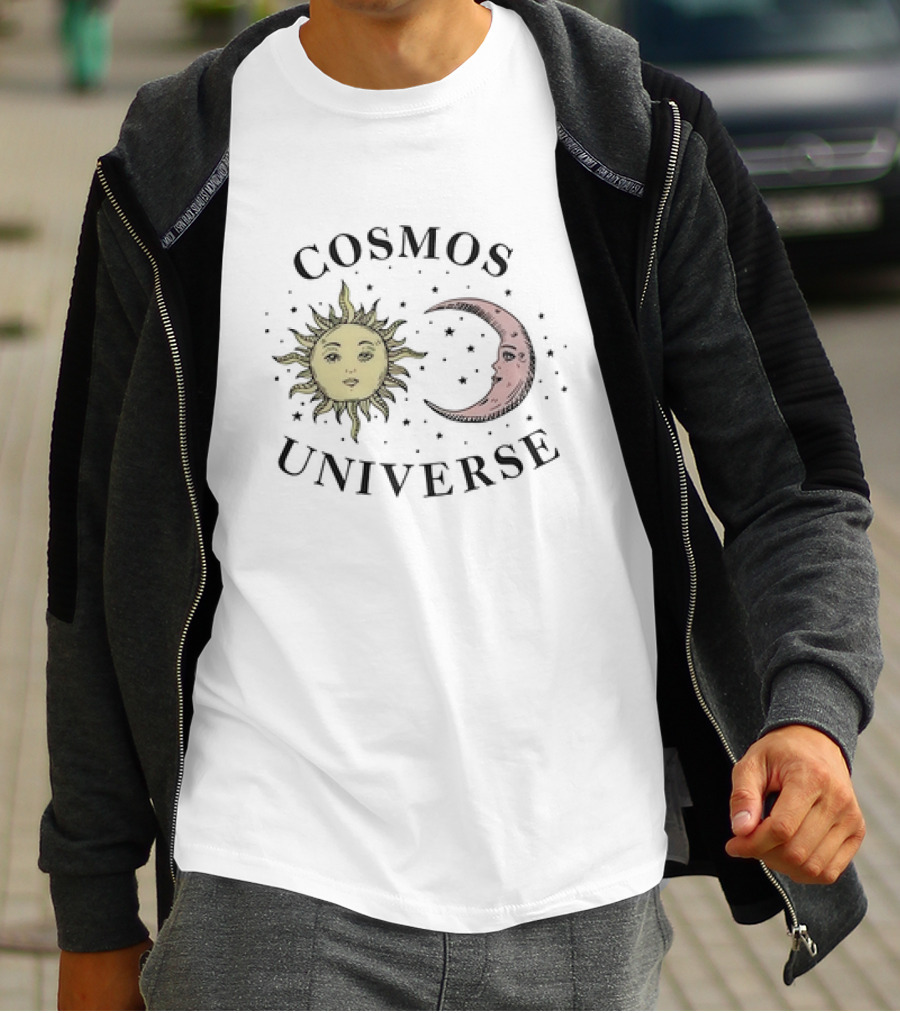 Cosmos Universe Sun Moon Star T-Shirt