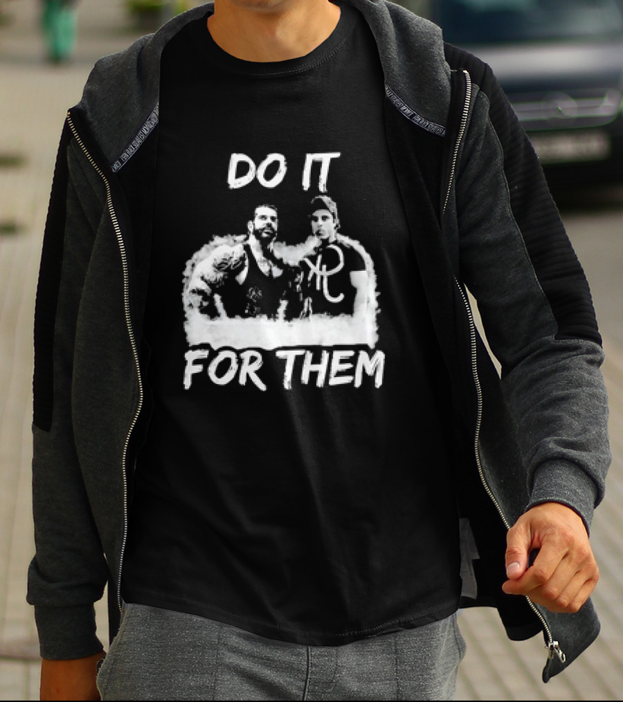 Do It For Them Retro Fitness Inspiration T-Shirt