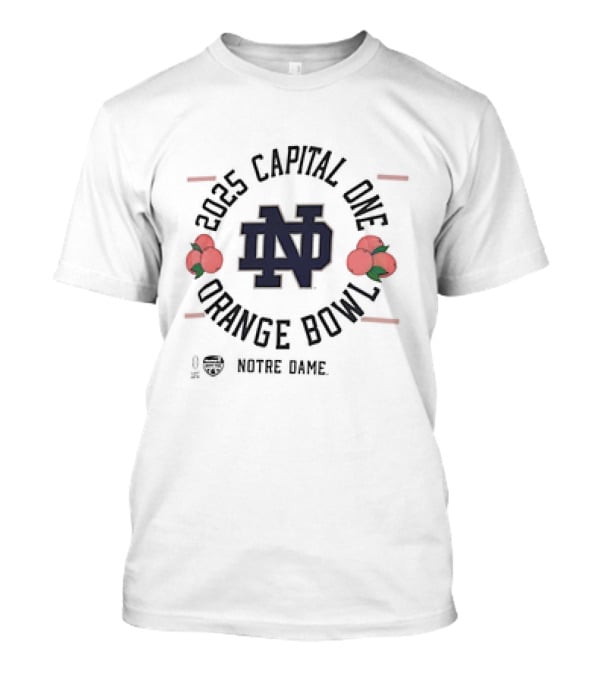 2025 Capital One Orange Bowl ND Notre Dame T-Shirt