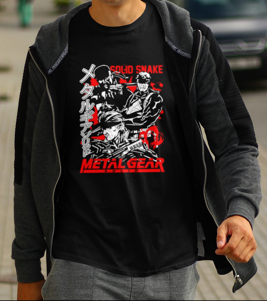 Solid Snake Metal Gear T-Shirt