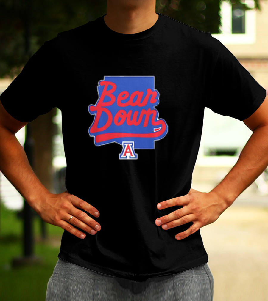 Arizona Wildcats Bear Down A T-Shirt