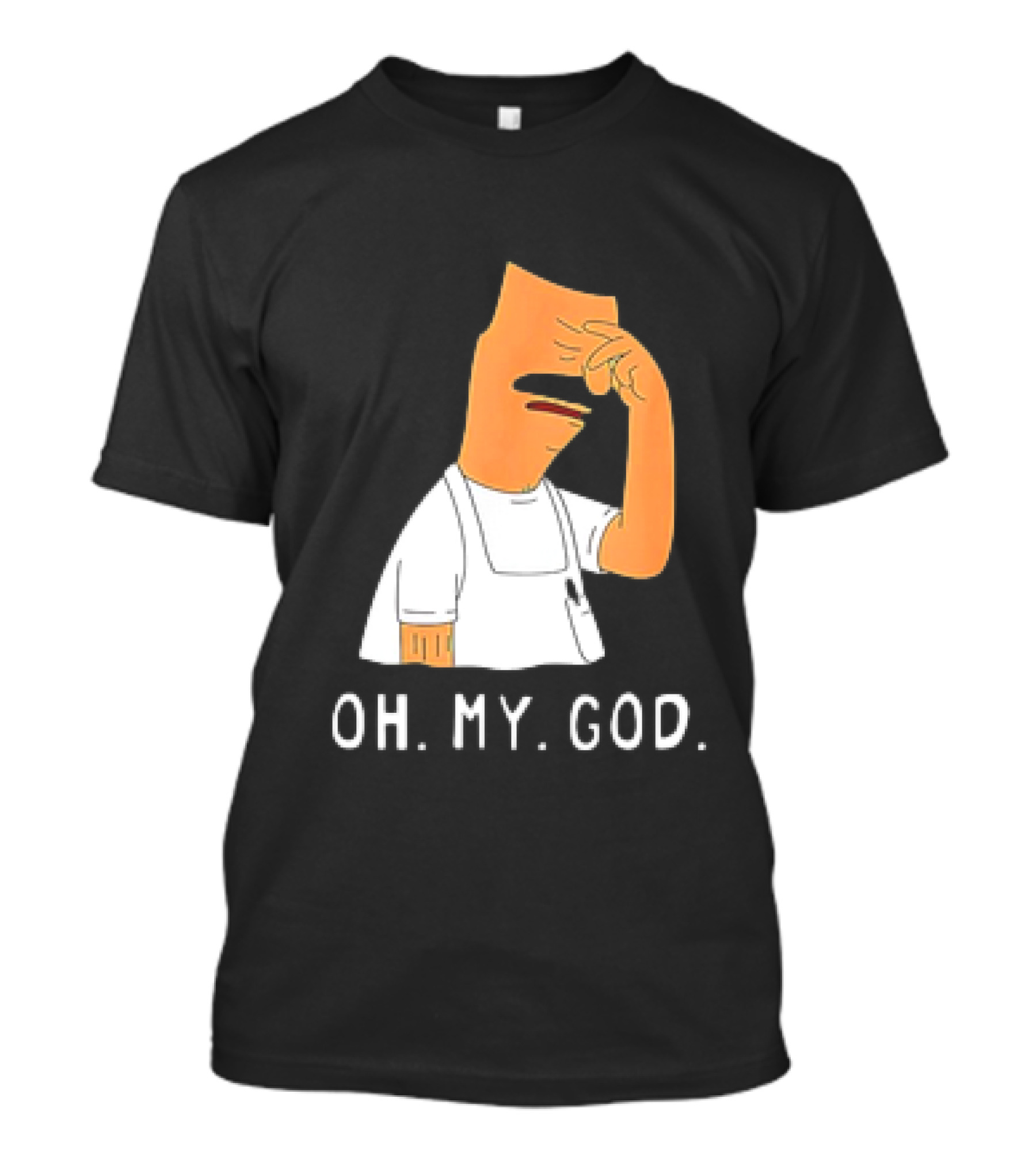 Bob’s Burgers Oh My God Facepalm Expression T-Shirt
