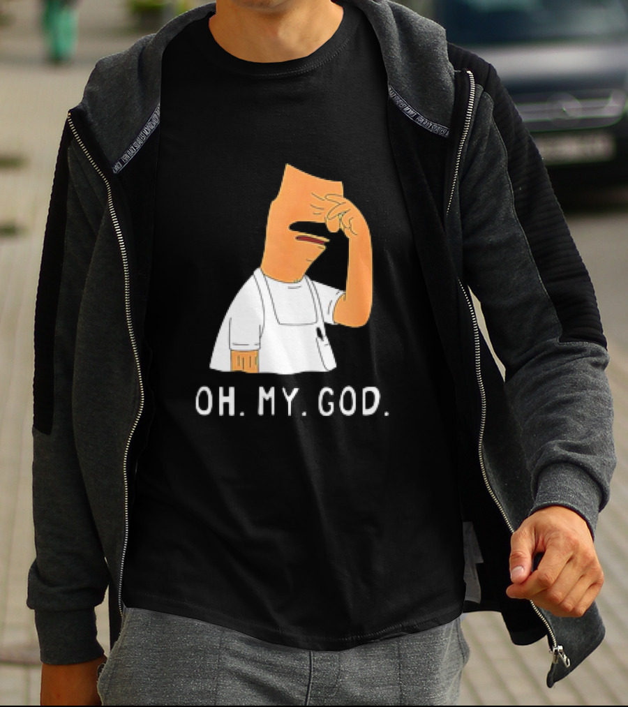 Bob’s Burgers Oh My God Facepalm Expression T-Shirt