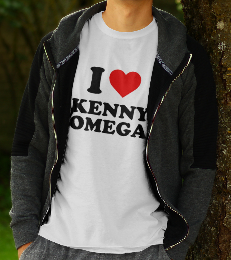 I Heart Kenny Omega Wrestler T-Shirt