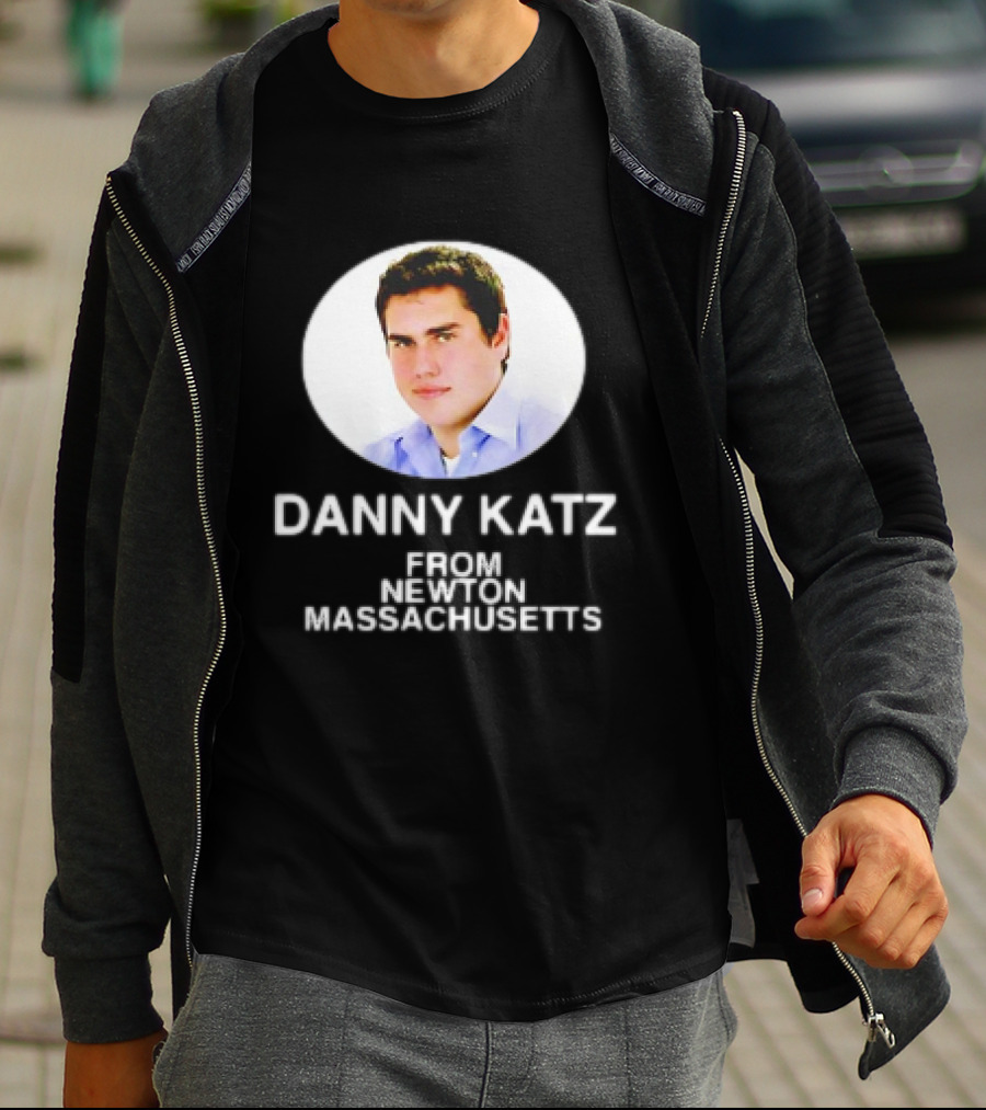Danny Katz From Newton Massachusetts Portrait Image T-Shirt