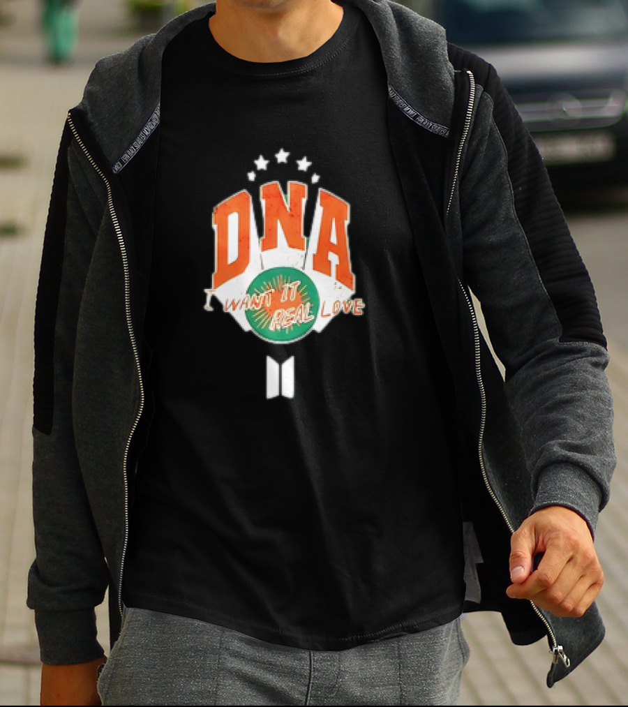 DNA I Want It Real Love BTS Inspired T-Shirt