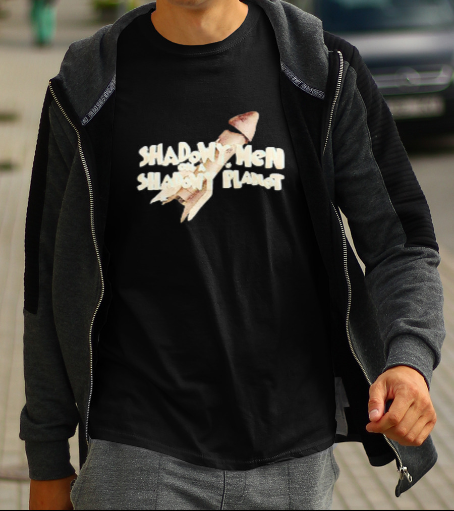 Shadowy Men On A Shadowy Planet Rocket T-Shirt