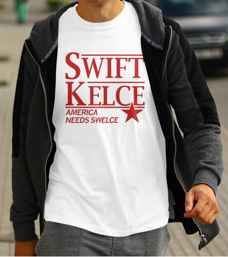 Swift Kelce America Needs Swelce T-Shirt