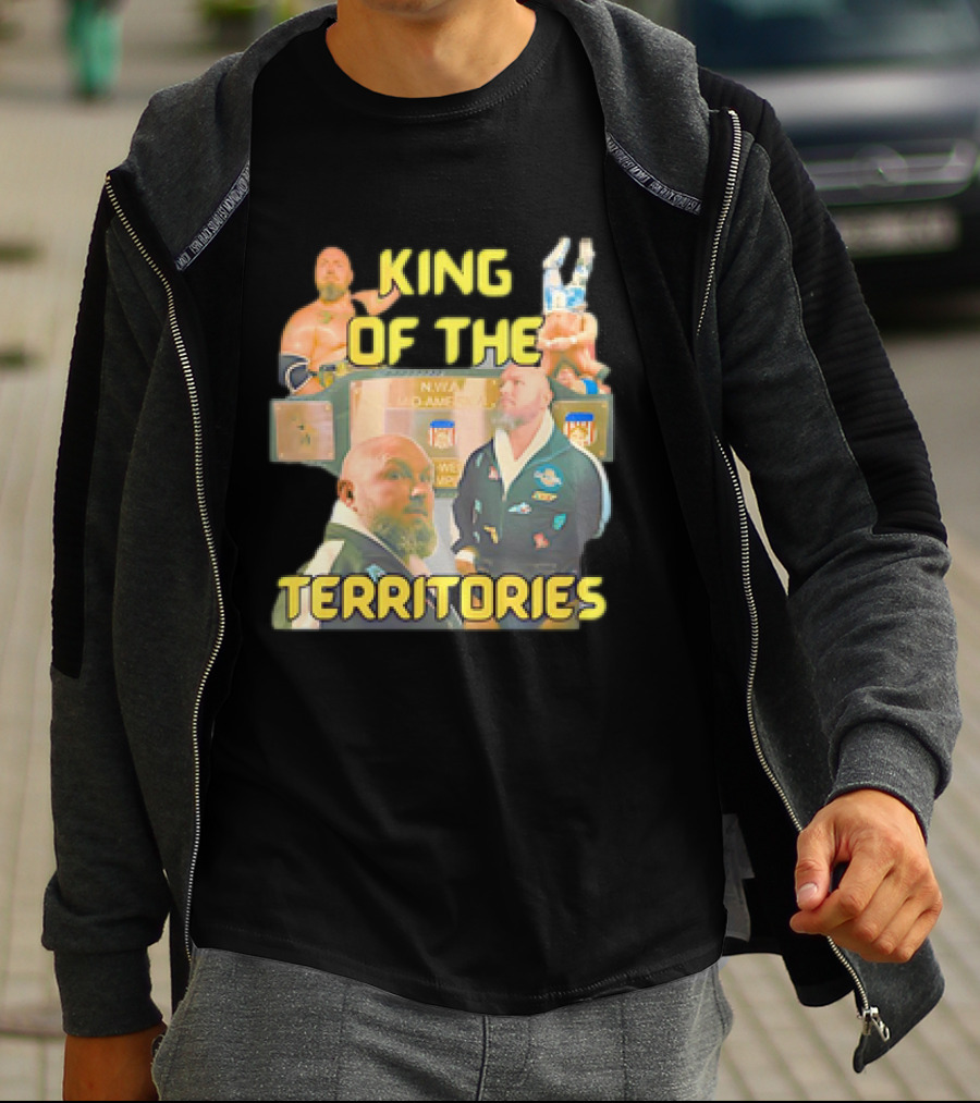 King Of The Territories Jeremiah Plunkett Bootleg Rasslin’ T-Shirt