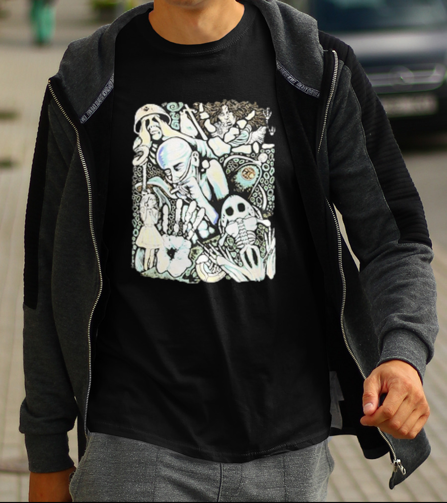 1993 Lollapalooza Alice In Chains Psychedelic T-Shirt