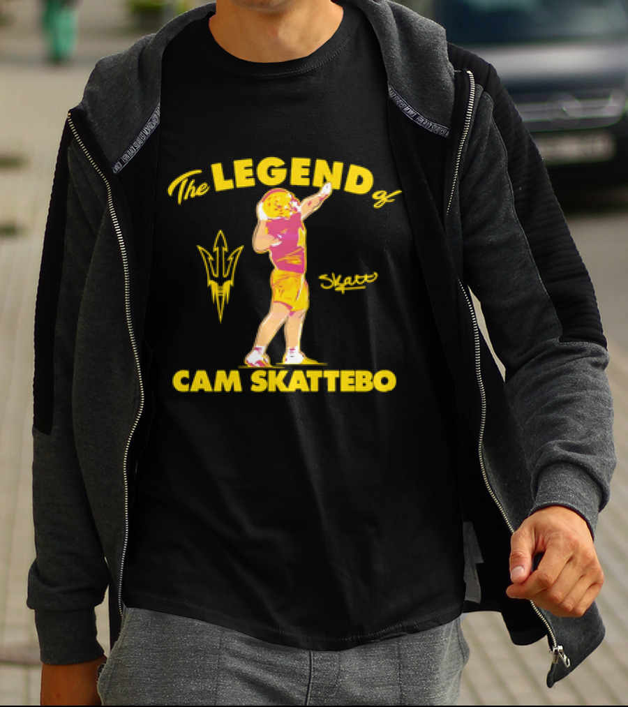 Arizona State Sun Devils The Legend Of Cam Skattebo Skatt T-Shirt