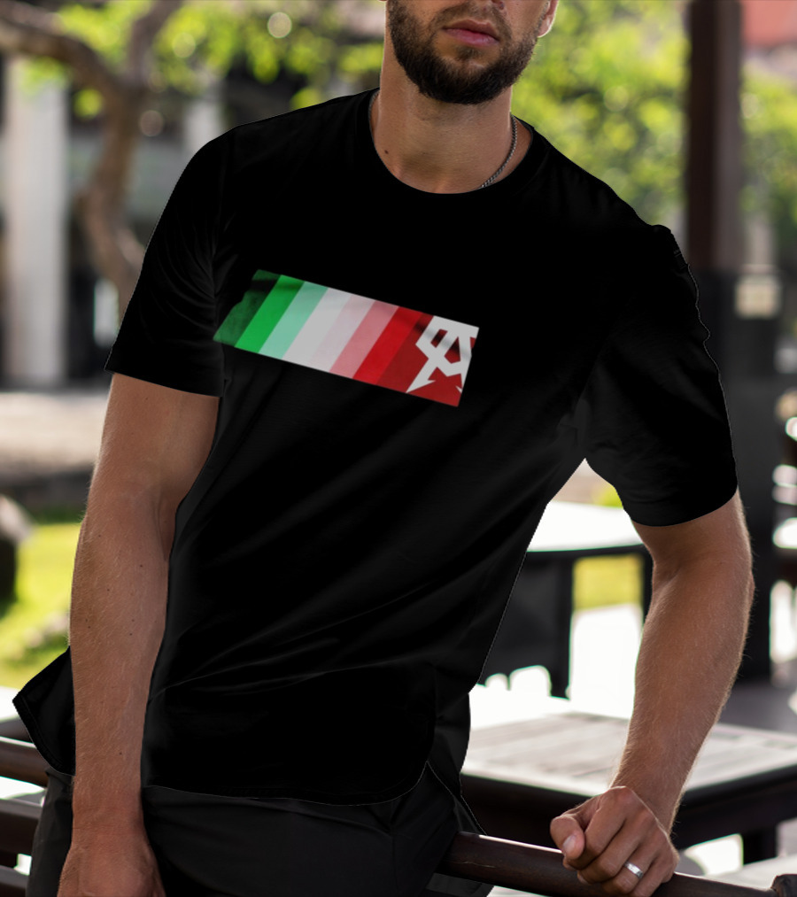 Canelo Alvarez Mexico Boxing Green White Red Symbol T-Shirt