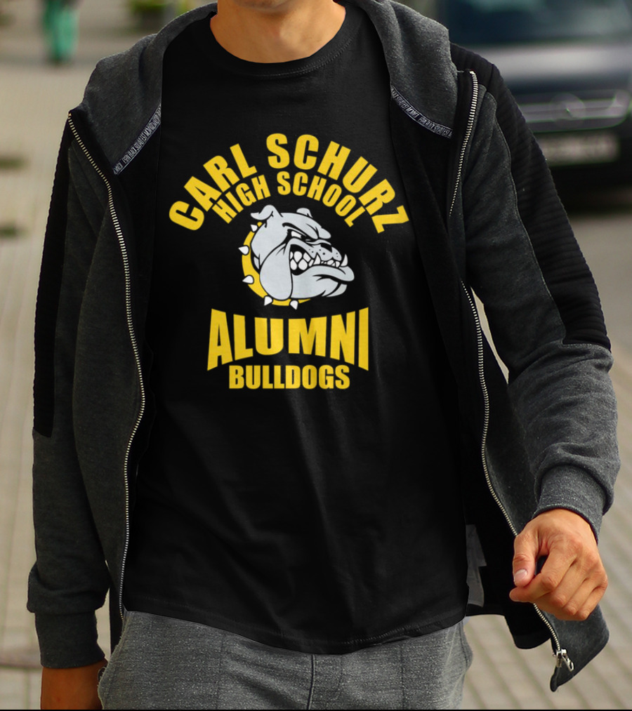 Carl Schurz High School Alumni Bulldogs T-Shirt