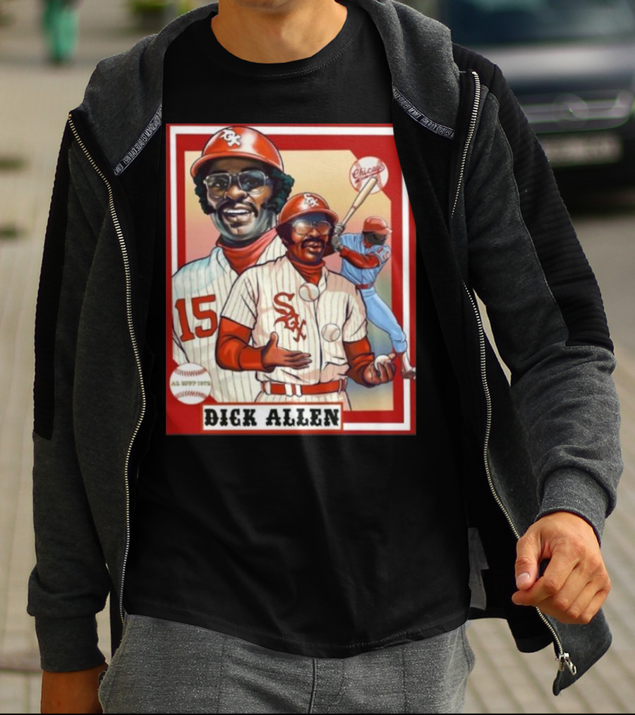 Dick Allen Chicago White Sox AL MVP 1972 Vintage Baseball Legend T-Shirt