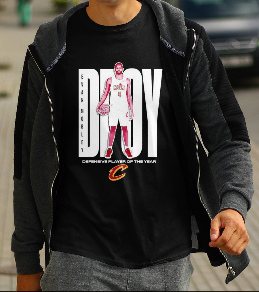 Cleveland Cavaliers Evan Mobley DPOY Defensive Player Of The Year 4 Cavs T-Shirt
