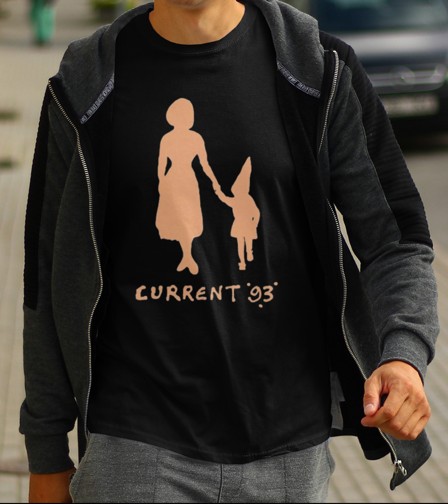Current 93 Bella And Boy Holding Hands Silhouette T-Shirt