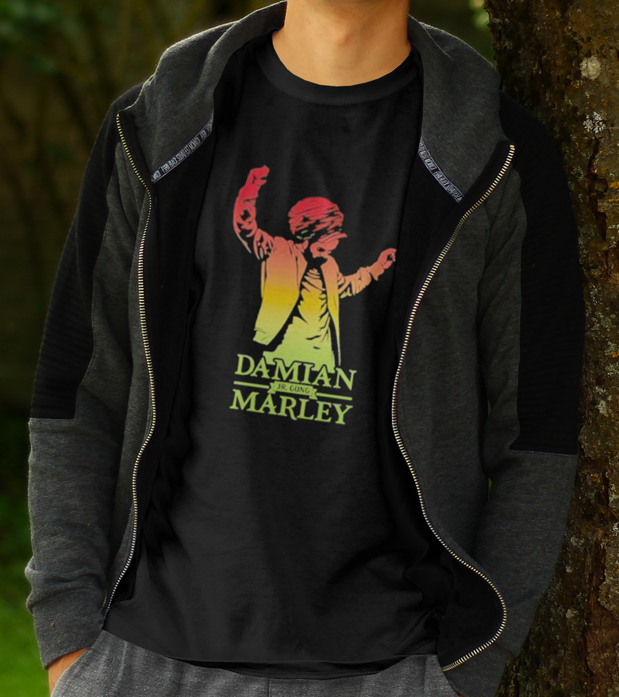 Damian Marley Reggae Colors Dancing T-Shirt