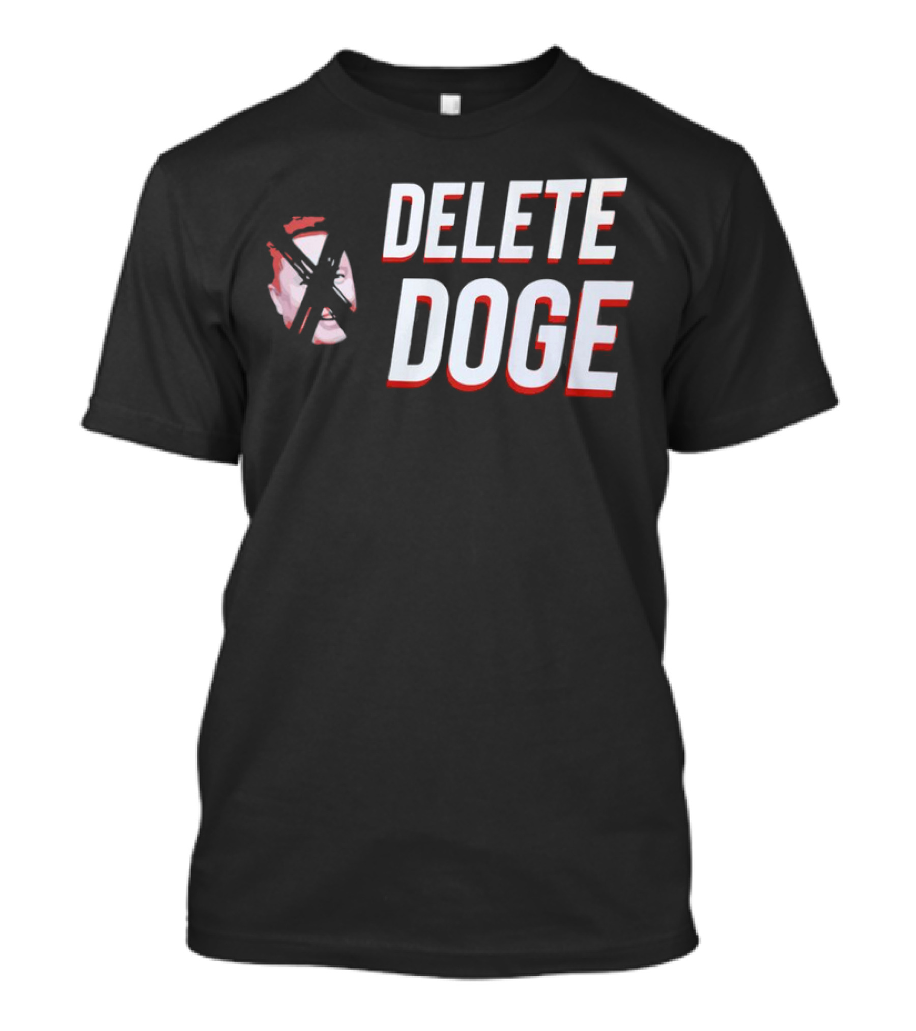 Delete Doge Anti Elon Musk Meme Crossover T-Shirt