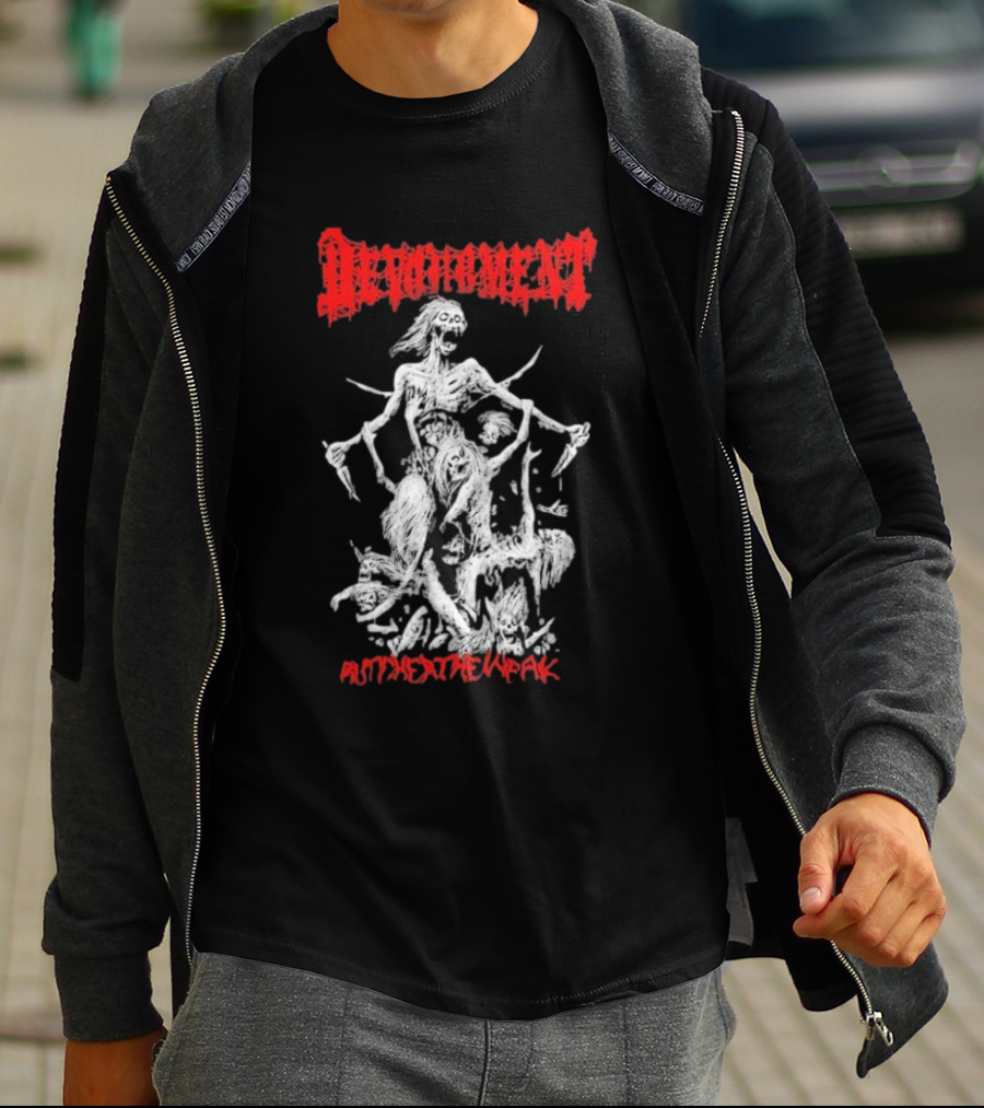 Devourment Butcher The Weak Undead Creature Scene T-Shirt