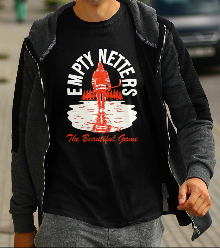 Empty Netters The Beautiful Game Hockey Lakeview Skater T-Shirt